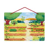 Игровой магнитный набор Janod Сад (J05463)