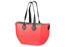 Сумка MyMia, червоний корпус / сіра підкладка / набір еко-шкіра (NV8801C/02G/03B) 