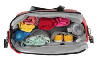 Сумка MyMia, красный корпус / серая подкладка / набор эко-кожа (NV8801C/02G/03B)