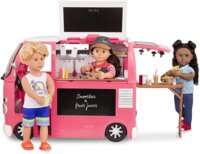 Транспорт для ляльок Our Generation Продуктовий фургон, рожевий (BD37969Z)
