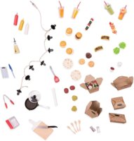 Транспорт для ляльок Our Generation Продуктовий фургон, рожевий (BD37969Z)