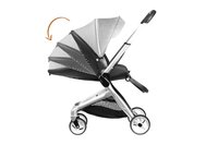 Дитяча коляска 2в1 Miqilong Luna Grey