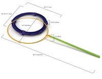 Набор мыльных пузырей Gazillion Гигант кольцо d51м, р-р 473мл (GZ36629)