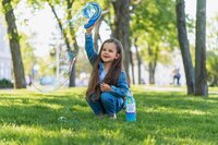 Генератор мыльных пузырей Gazillion Гигант вентилятор, в наборе р-р 118мл (GZ36132)