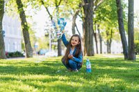 Генератор мыльных пузырей Gazillion Гигант вентилятор, в наборе р-р 118мл (GZ36132)