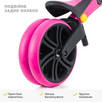 Беговел YVolution YVelo Junior Розовый (N101050)