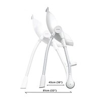 Стільчик для годування Oribel COCOON графітовий (OR203-90006)