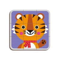 Магнитная книга Janod Микс животных (J02587)