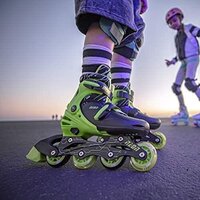 Ролики Neon COMBO SKATES Салатовий, Рамер 30-33 (NT09G4)