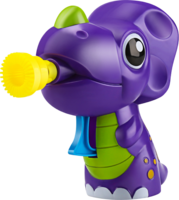 Мильні бульбашки Make Kids Smile Bubble Fun Динозавр фіолетовий 60 мл (DHOBB10124)