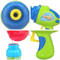 Мильні бульбашки Make Kids Smile Bubble Fun Космічний пістолет 60 мл (DHOBB10130)