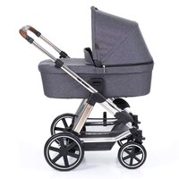 Універсальна коляска 2 в 1 ABC Design TURBO 4T Diamond Collection Asphalt, Сірий (1200144/1907)