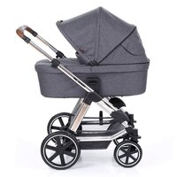 Універсальна коляска 2 в 1 ABC Design TURBO 4T Diamond Collection Asphalt, Сірий (1200144/1907)