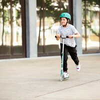 Самокат MICRO серії Sprite LED Зелений ліс (до 100 kg, двоколісний, світло)