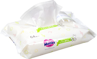 Дитячі вологі серветки Merries Flushable запасний блок 64 шт 