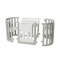 Мультифункціональне ліжечко Babyhit 5 в 1 з овальним матрацом (73628)