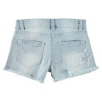 Джинсові шорти iDO з вишивкою "зірки" для дівчинки, 36 розмір (4.W890.00/7300)