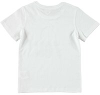 Біла принтована футболка iDO Off/On для хлопчика 10 років (4.W841.00/0113)