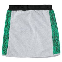 Літня трикотажна спідниця iDO з зеленим мереживом для дівчинки 10 років (4.W903.00/8992)
