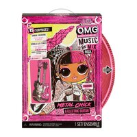Ігровий набір з лялькою L.O.L. SURPRISE! серії O.M.G. Remix Rock Леді-Метал з електрогітарою та аксесуарами (577577)