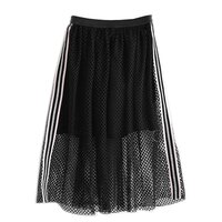 Cпідниця iDO в сітку з лампасами для дівчинки 10 років (4.W541.00/0658) 