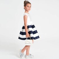 Нарядное летнее платье iDO на подкладке для девочки 12 лет (4.W550.00/6FV8)