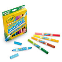 Набір двосторонніх фломастерів Crayola Double, 10 шт. (256347.012) 