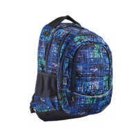 Молодіжний рюкзак YES Т-40 Way, чорний з синім (554834)