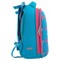 Рюкзак шкільний каркасний 1 Вересня H-12-1 Romantic hearts (556034)