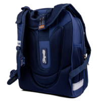 Каркасний шкільний рюкзак 1 Вересня Н-12 Street race, синій (558037)