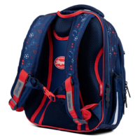 Шкільний рюкзак 1 Вересня S-106 Football, синій (552344)