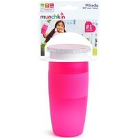 Чашка-непроливайка Munchkin Miracle 360° Sippy 414 мл Рожева (17109.03) 