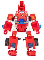 Конструктор-трансформер Super Wings Small Blocks 2-in-1 Buildable Transforming Vehicle Jett, Джетт (496245) 