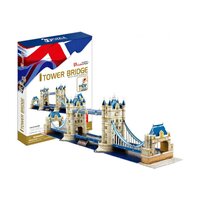 Тривимірна головоломка-конструктор CubicFun Тауерський міст (C238h) 