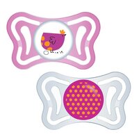 Пустушка Chicco Physio Light силіконова 16-36 міс., 2 шт., люмінесцентна (71035.41)
