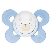 Силіконова пустушка Chicco Physio Comfort для хлопчика 0-6 місяців, блакитна, 1 шт. (74911.21) 