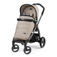 Станина Peg-Perego до коляски Book Plus S, темно-сіра з чорним (ICBO0100NL77)