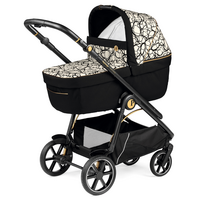 Универсальная коляска 2 в 1 Peg-Perego Veloce Grafic Gold, графитовый с золотом (PACK-VEL2100000002)