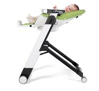 Стульчик для кормления Peg-Perego Siesta Follow Me Wonder Green пятностойкий зеленый