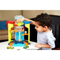 Ігровий набір Автомийка: вибух кольорів серії Зміни колір Hot Wheels (GRW37)