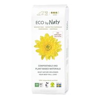 Органічні тонкі прокладки Eco by Naty Super для жінок, 12 шт. (7330933176972) 