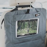  Дитячий органайзер захист автомобільного сидіння з кишенею для планшета BeSafe Seat Cover Чорний 