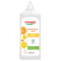 Органічний засіб Friendly Organic для миття посуду, апельсинове масло, 1000 мл (FR0638) 