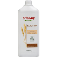 Органічне рідке мило Friendly Organic з екстрактом рису, 1000 мл (FR0430) 