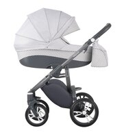 Коляска Bebetto 2 в 1 Holland W45 Серая