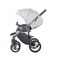 Коляска Bebetto 2 в 1 Holland W08 Графіт-сіра