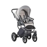 Коляска Bebetto 2 в 1 Holland W33 Бело-серая