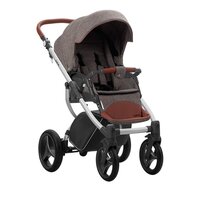 Універсальна коляска 2 в 1 Bebetto Luca 11G Бежевий, сіра рама