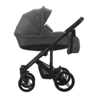 Універсальна коляска 2 в 1 Bebetto Magnum 230 W Темно сіра