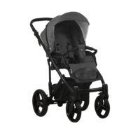 Універсальна коляска 2 в 1 Bebetto Magnum 230 W Темно сіра